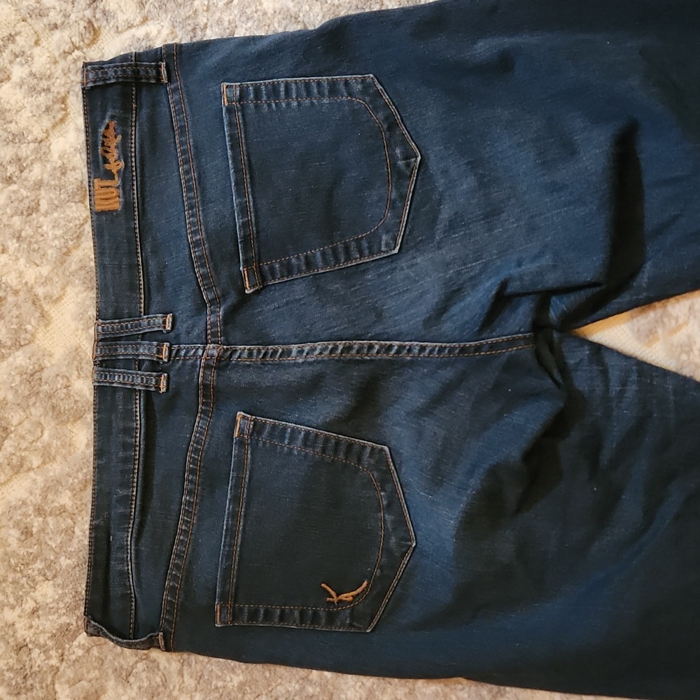 Kut from the Kloth women's dark blue wash skinny jeans size 8 - Picture 4 of 7